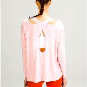 NWT Lululemon Back Into It Long Sleeve Shirt size 8